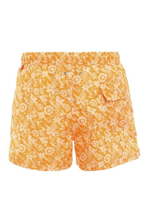 Printed Nylon Swim Shorts 